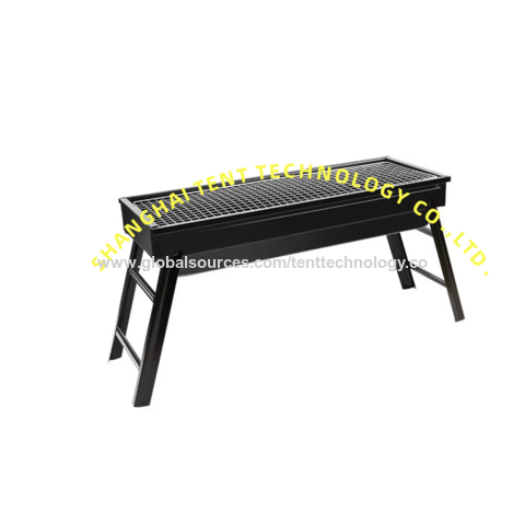Rauchfreier, tragbarer Holzkohlegrill für Outdoor-Partys und Camping - Perfekt für Geschäftskunden