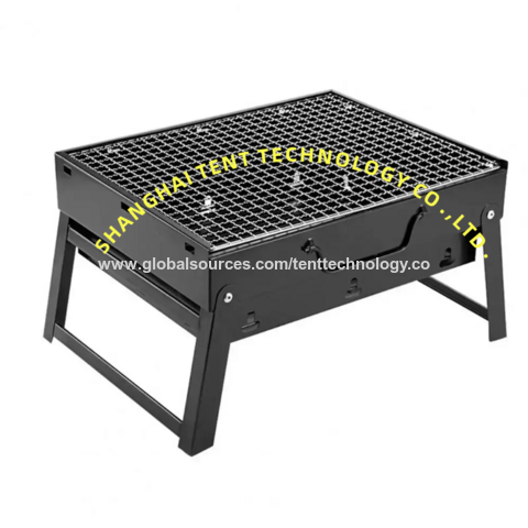 Rauchfreier, tragbarer Holzkohlegrill für Outdoor-Partys und Camping - Perfekt für Geschäftskunden