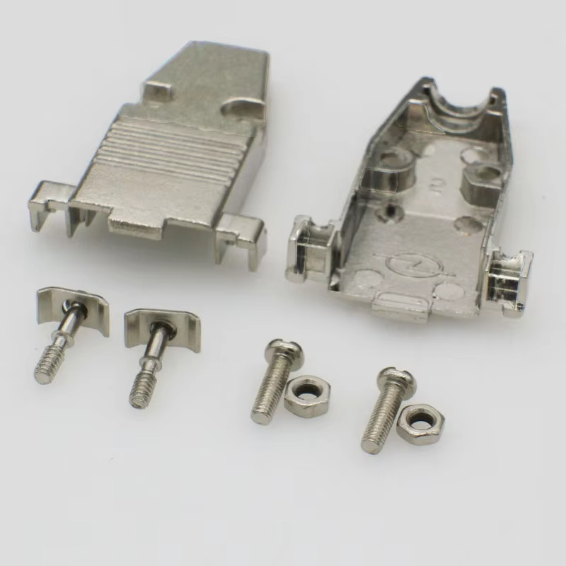 Bulk Buy China Wholesale Matching Metal Shell 2-row 9-pin Iron Shell ...