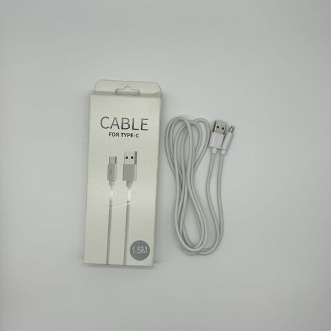 Kabel Pengisian Cepat USB Male ke USB-C Cocok untuk Transfer Data Kecepatan Tinggi pada Ponsel dan Tablet Android - Kabel Pengisian Daya Tipe-C