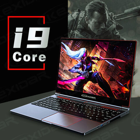 Laptop de Alto Desempenho de 16,1 polegadas Intel I7 I9 RTX3060 16GB RAM + 512G Armazenamento Laptops para Jogos