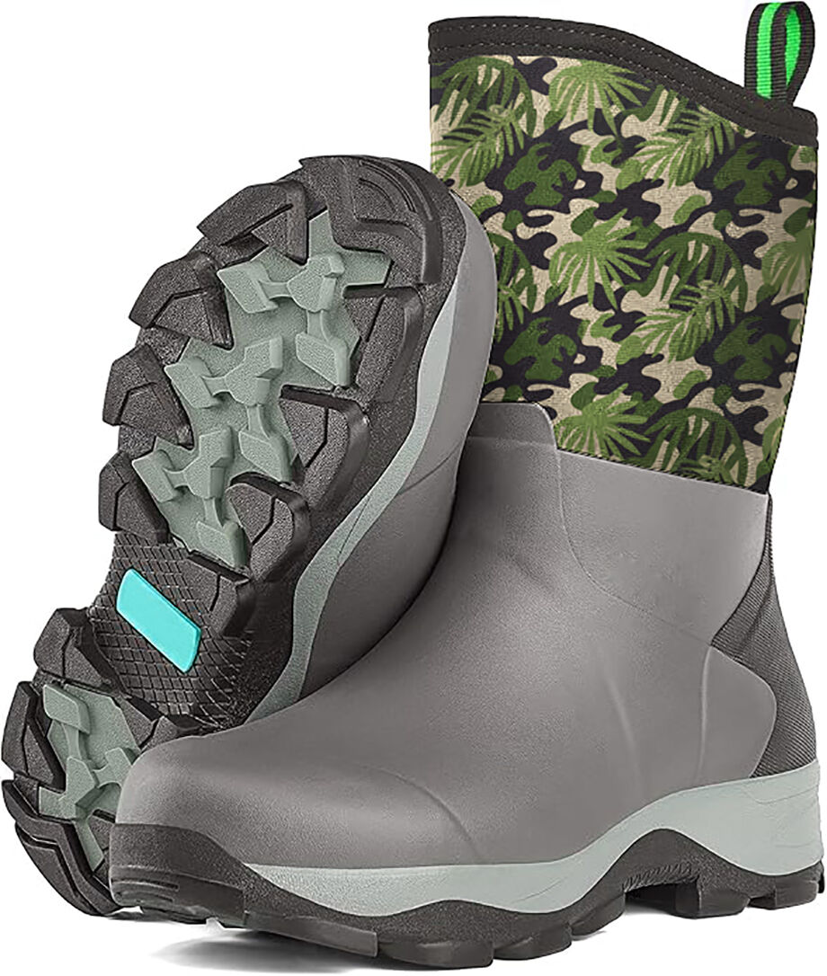 Compre Botas De Lluvia De Goma Para Hombre/mujer, Botas De Trabajo