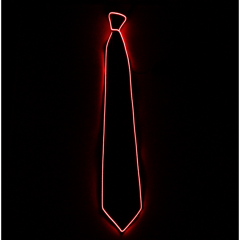 Cravate LED Lumineuse pour soirée, carnaval, danse, déguisement, accessoires de spectacle - Nouveauté