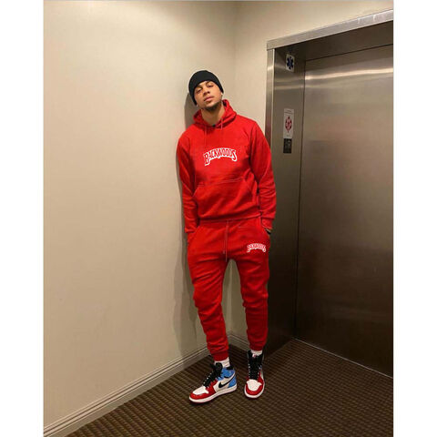Conjuntos deportivos para hombre, estilo casual, nuevo, color sólido, impresión de LOGO, chaqueta con capucha, sudadera