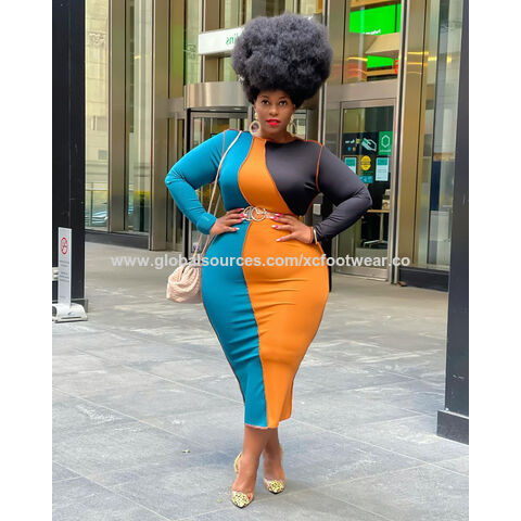 Achetez en gros Robe Grande Taille Pour Femmes, Nouveau Style