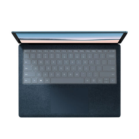 فيلم حماية لوحة مفاتيح TPU شفاف لجهاز Microsoft Surface Laptop مقاس 13.6 بوصة A2485، غطاء واقٍ من الغبار للوحة مفاتيح الكمبيوتر المحمول