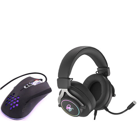 Neueste USB-Gaming-Maus mit Lochdesign und RGB-Gaming-Headset