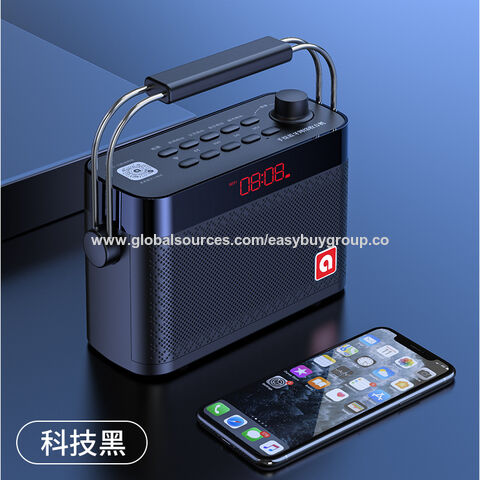 Radios de Internet para el hogar, TV, KTV, altavoz inalámbrico Bluetooth, micrófono inalámbrico, altavoz pequeño todo en uno