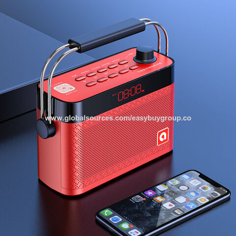 Radios de Internet para el hogar, TV, KTV, altavoz inalámbrico Bluetooth, micrófono inalámbrico, altavoz pequeño todo en uno