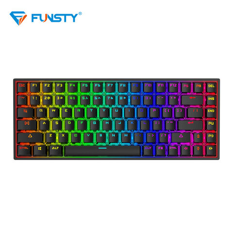 Buy China Wholesale 84-key Rgb Hotswap Wired Mechanical