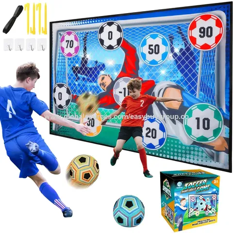 Mainan olahraga Permainan menembak sepak bola untuk anak-anak Set hadiah kasual dalam dan luar ruangan Puzzle anak laki-laki dan perempuan Kain lempar