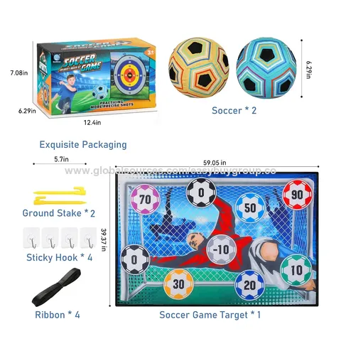 Mainan olahraga Permainan menembak sepak bola untuk anak-anak Set hadiah kasual dalam dan luar ruangan Puzzle anak laki-laki dan perempuan Kain lempar