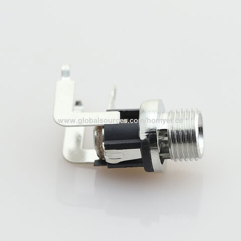 M8 Bent Foot Socket 3-pin 5.5 * 2.1dc Power Socket $0.05
