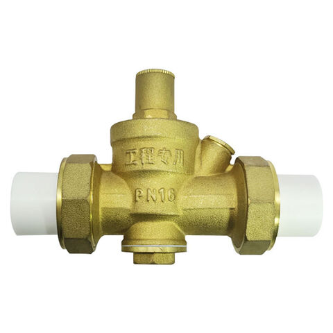 Mineral HPb59-1 PPR40 Hochwertiges Warmwasser-Druckregelventil PPR Messing Druckminderer