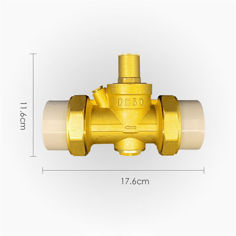 Mineral HPb59-1 PPR40 Hochwertiges Warmwasser-Druckregelventil PPR Messing Druckminderer