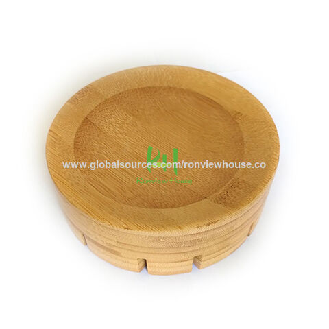 Bloque de Cuchillos de Cocina de Bambú Duradero con Ranura Ancha, Soporte de Cuchillos de Bambú para Encimera, Organizador de Cuchillos y Bloque de Carnicero