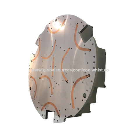 Disipador de calor de aluminio redondo grande del entretenimiento LED del radiador para 19X40W LED que sacuden la luz de teñido principal