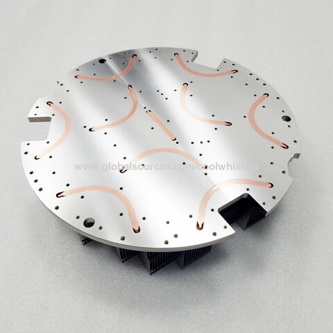 Disipador de calor de aluminio redondo grande del entretenimiento LED del radiador para 19X40W LED que sacuden la luz de teñido principal