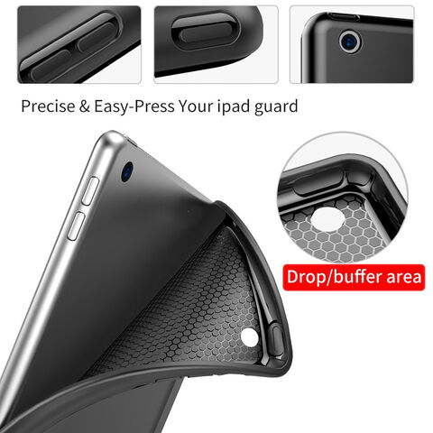 Funda Antigolpes con Tapa Inteligente para Tablet iPad 10.2 - Protección Robusta para Empresas