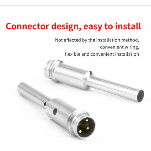 Herstellung Hochpräziser IP67 Micro NPN PNP Induktiver Näherungsschalter Sensor mit Stecker Micro Näherungssensor