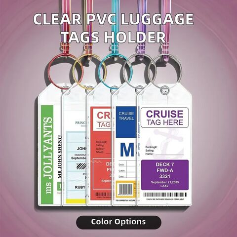 Porta-cartões de PVC macio transparente, porta-crachá de identificação, vertical ou horizontal.