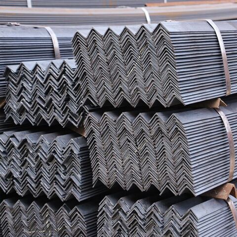 Barra de ángulo de acero dulce Q235B de bajo precio y entrega rápida, sección de ángulo de acero de 25*4mm para construcción