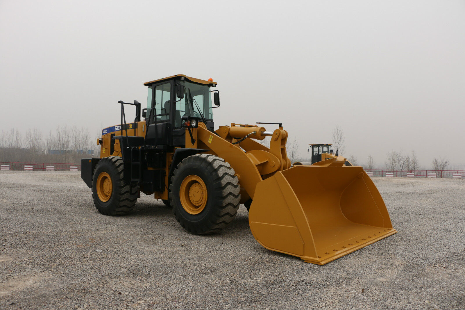 Brand New 6ton Front End Loader Sem660d Wheel Loader In Stock - Buy ...