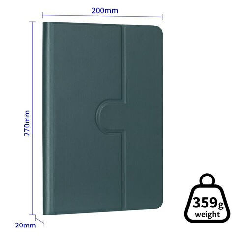 Capa protetora universal para tablet, tensão fina, silicone, suporte giratório de quatro cantos, capa protetora para tablet.