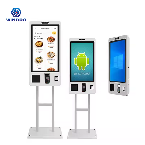 Écran tactile intelligent de 21,5 pouces pour restaurant, présentoir de facture, borne de paiement automatique, panneau LCD FHD, affichage numérique, écran interactif