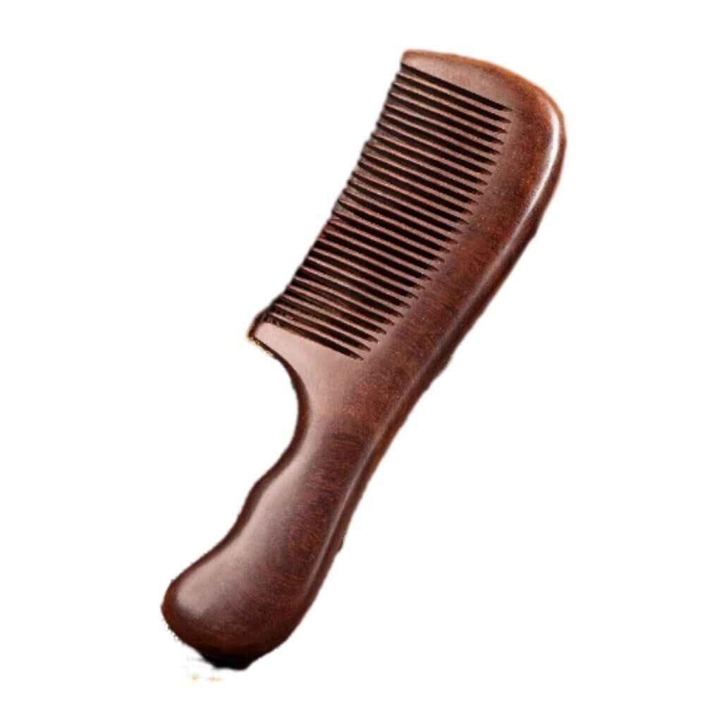 Aged Sandalwood Comb Solid Wood Hair Care Gift Handmade Natural ...