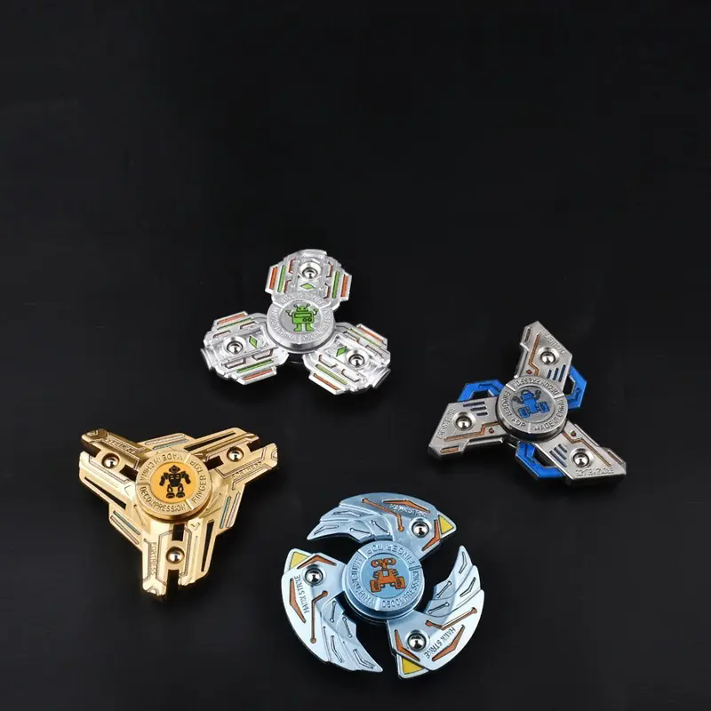 Feget 1pc Transformable Fidget Spinners Stress Relief Sensory Toys Fingertip ...