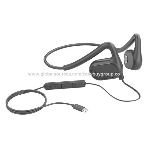 Fones de ouvido subaquáticos Bluetooth de condução óssea, com proteção auricular para esportes e suporte de pescoço, fones de ouvido sem fio para esportes