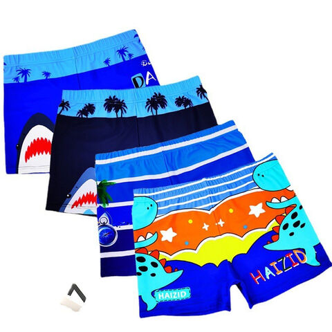 Neue Sommer-Badehose für Kinder, kurze Badehose, schnelltrocknend, dehnbar, sportlich