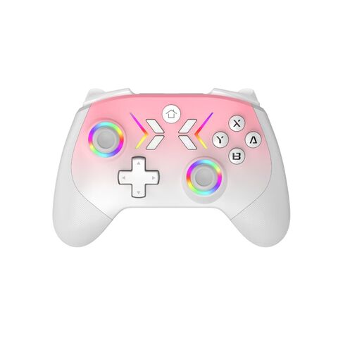 Manette de Switch Sans Fil Édition Spéciale avec Joysticks et Gâchettes à Effet Hall, Lumières RVB Dynamiques, Compatible PC Joypad Android/iOS/Mobile/TV