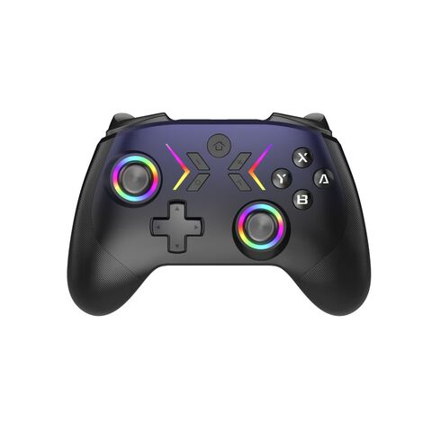 Manette de Switch Sans Fil Édition Spéciale avec Joysticks et Gâchettes à Effet Hall, Lumières RVB Dynamiques, Compatible PC Joypad Android/iOS/Mobile/TV