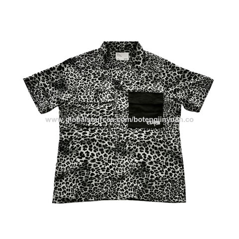 Camisas Hawaianas de manga corta informales de verano al por mayor, Calidad duradera: costuras dobles reforzadas que evitan que se estiren o se deshilachen