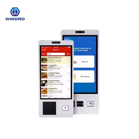 Écran tactile intelligent de 21,5 pouces pour restaurant, présentoir de facture, borne de paiement automatique, panneau LCD FHD, affichage numérique, écran interactif