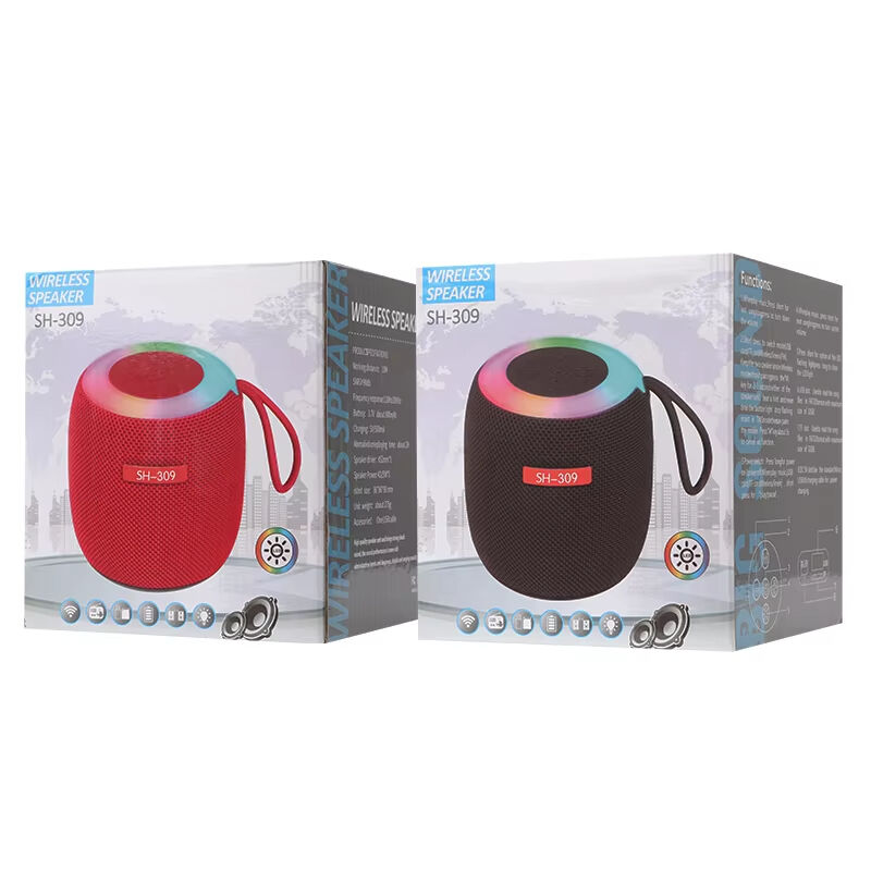 B22 Mini Novelty 5w Wireless Bluetooth Portable Mini Fabric Speakers ...