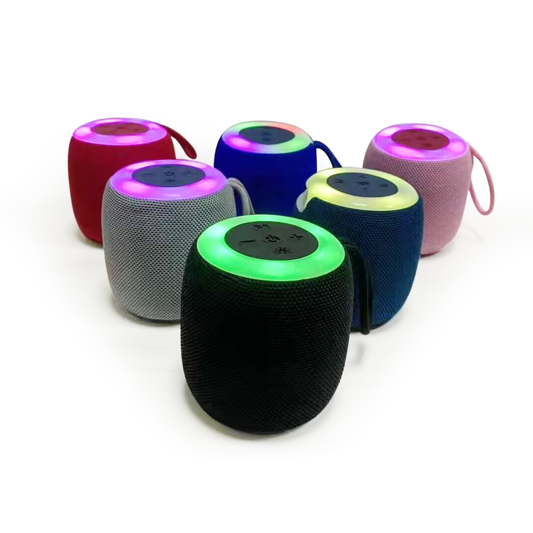 B22 Mini Novelty 5w Wireless Bluetooth Portable Mini Fabric Speakers ...