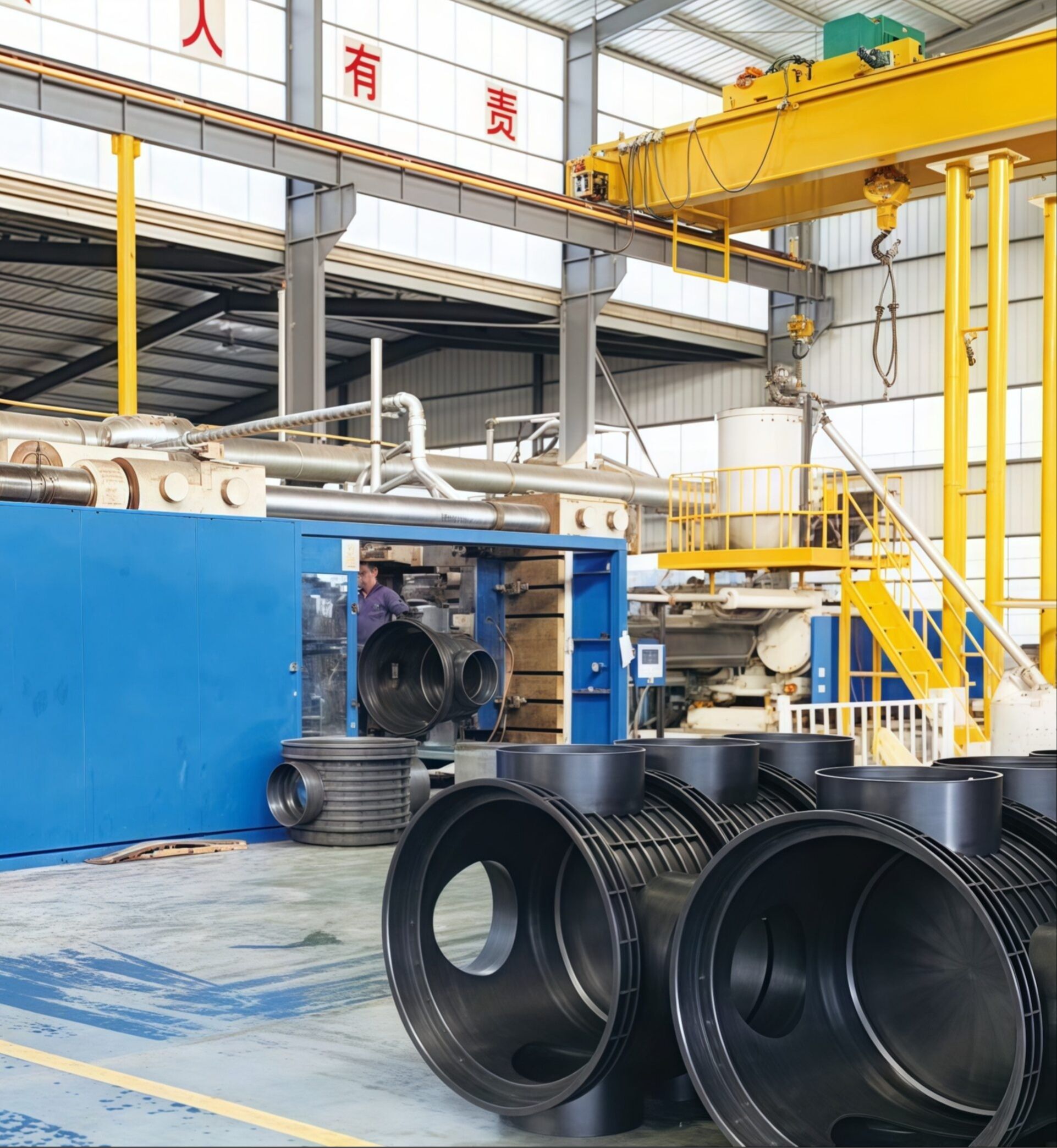 High Quality Plastic Manhole Rainwater Collection Inspection Chamber ...