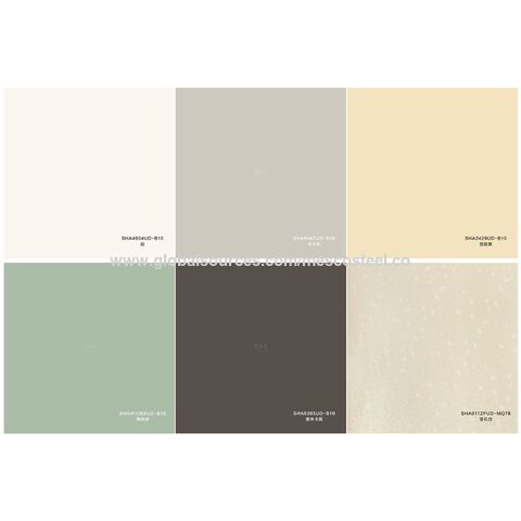 VCM Steel PVC PET Film Laminated Steel Sheet Brick pattern For Wall Panel Decorative Panel