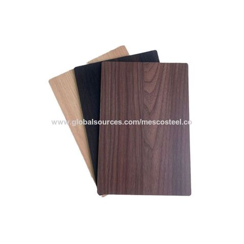 VCM Steel PVC PET Film Laminated Steel Sheet Brick pattern For Wall Panel Decorative Panel