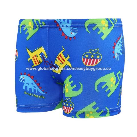 Slips de bain pour garçons OEM Impression par sublimation Séchage rapide Maillots de bain pour enfants Shorts de plage Vêtements de plage Shorts de bain respirants