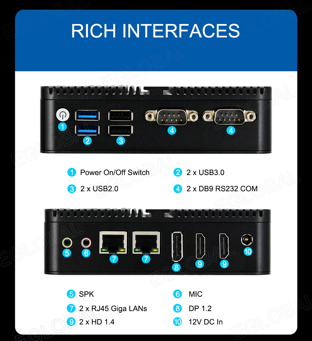 Mini Pc Module Cheap Powerful Multi-function Mini Pc Celeron J6412 2*hdmi 1.4+1*dp 1.2 ...