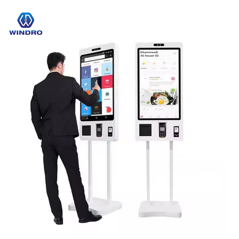 Écran tactile intelligent de 21,5 pouces pour restaurant, présentoir de facture, borne de paiement automatique, panneau LCD FHD, affichage numérique, écran interactif
