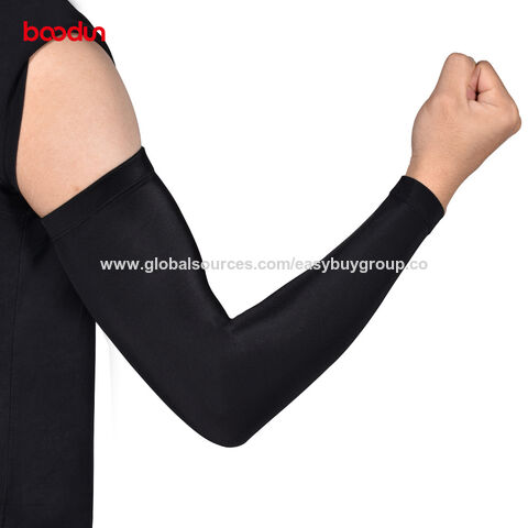 Soportes de codo para baloncesto, coderas extendidas, muñequeras, mangas de protección solar deportivas para hombres y mujeres