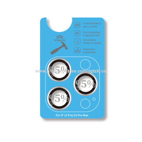 Película posicionadora de lente Adecuada para Apple 15 plus película de lente de imitación con localizador Apple 15 pro película de lente Teléfono 15 pro max