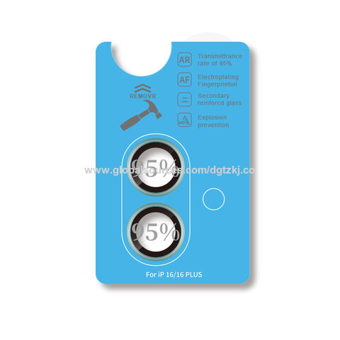 Película protectora de lente para Apple 16 Plus, iPhone 16 Pro Max, 14 Pro y 13. Protección premium para lentes de cámara.