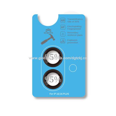 Película protectora de lente para Apple 16 Plus, iPhone 16 Pro Max, 14 Pro y 13. Protección premium para lentes de cámara.