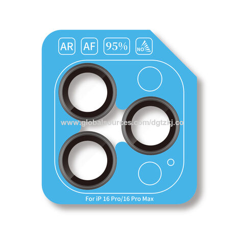 Funda protectora tipo imitación para iPhone 16 Pro, aleación de aluminio, diseño 'Ojo de Águila', 95% a prueba de explosiones, venta directa de fábrica.